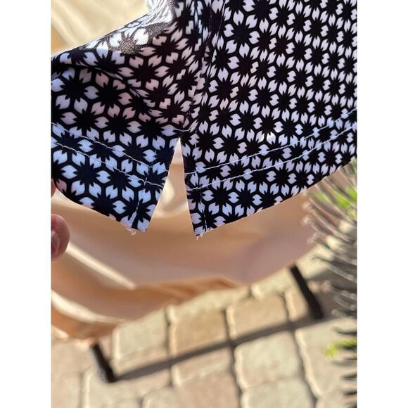 GGBlue Black White Geometric Polo Tank Size L - Picture 4 of 10